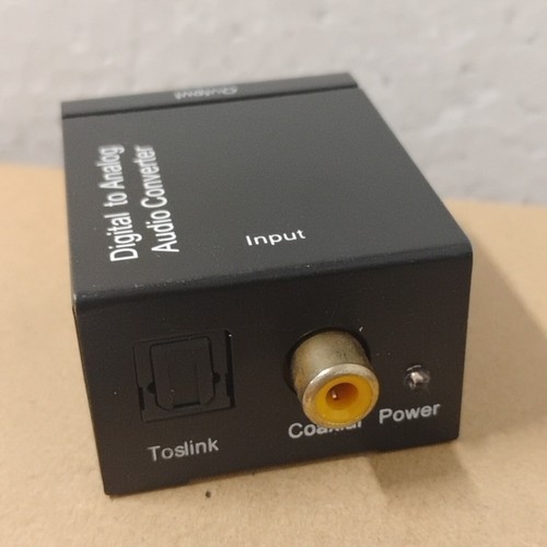 Toslink Digital to Analog Audio Converter Premium Fiber Optic to RCA Adapter - 第 5/5 張圖片