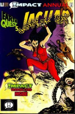 Jaguar (1991) Annual #   1 (8.0-VF) With Trading Card