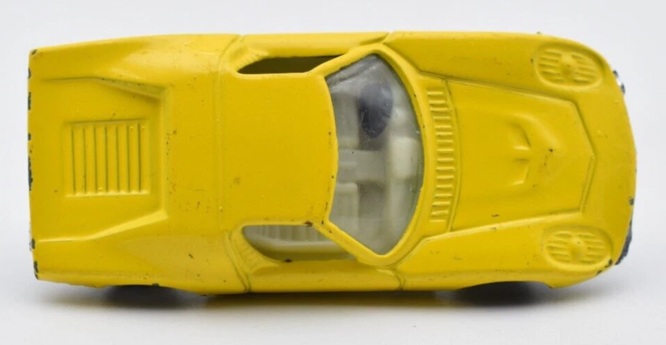 Yatming 1001 Lamborghini Miura amarillo. Vintage. Hong Kong. DieCast. 1/64 Foto 3 de 4