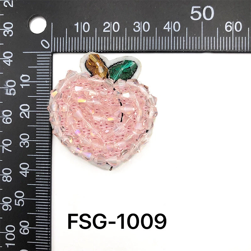 6pcs DIY Beaded Hairpin Clothing Accessories Craft Cartoon Cherry Banana Pattern - Image 3 of 4