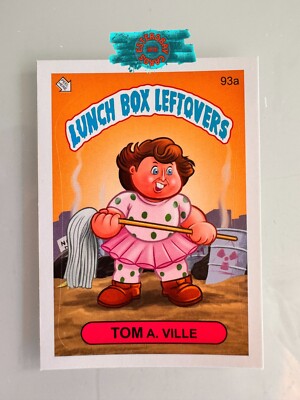 93a TOM A. VILLE lunch box left overs series 11 set single cards GPK LBLO