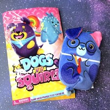 Dogs vs Squirls - KENNETH 002 Bean Bag Plush