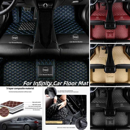 For Infinity G35 G25 G37 G20 Q50 QX50 QX60 M35 M37 M45 Car Floor Mats Liners