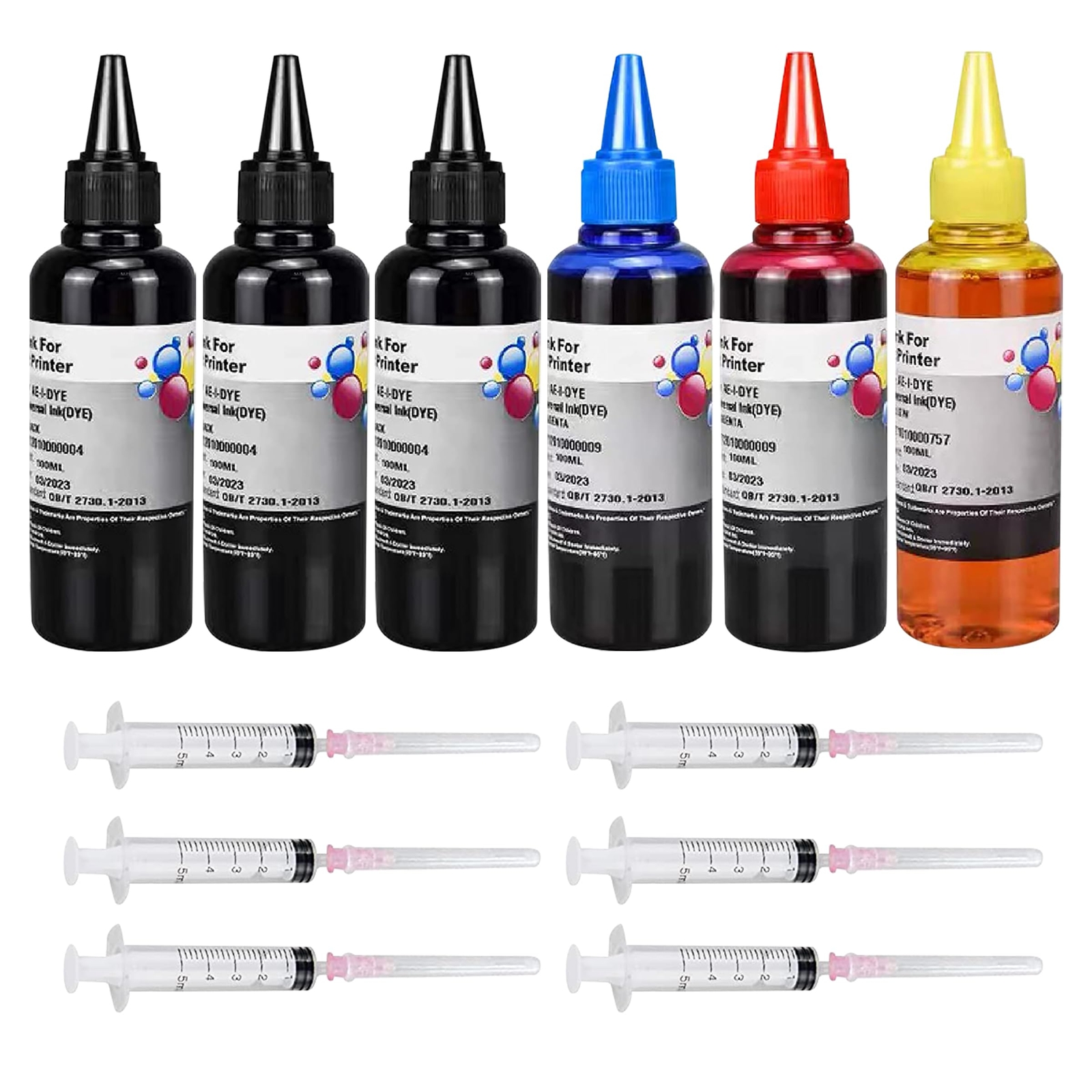 Ink Refill Kit for HP 60 61 63 64 65 902 932 952 950 951 564 Refillable Ink C...