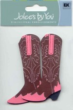 Jolee's by You 3-D non adhesive WOMEN'S COWBOY BOOTS 68555 FAST FREE SHIP 