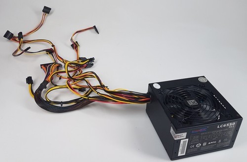 LC Power LC6550 V2.2 ATX Computer Netzteil Power Supply 550 Watt Schwarz Top TOP