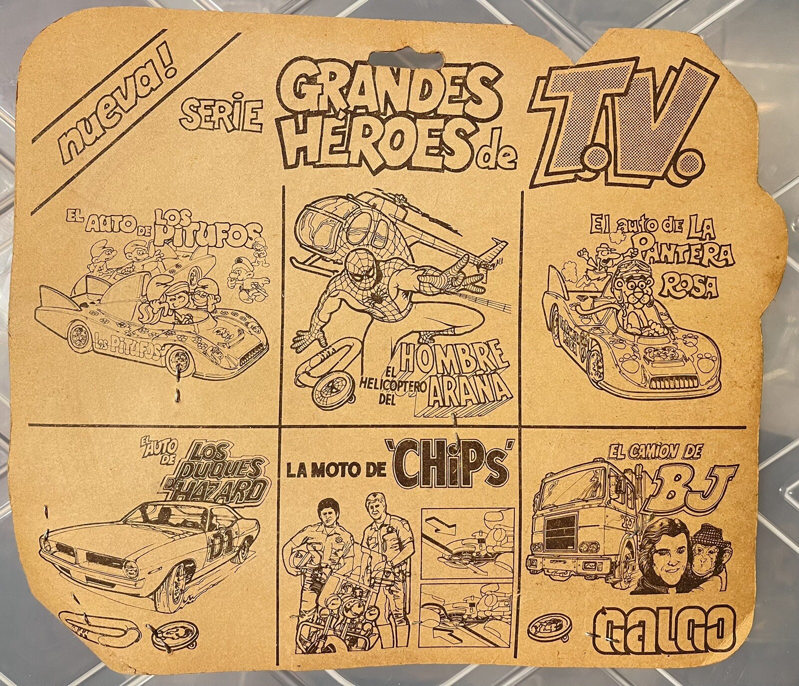 chips tv show toys. Missing Disk. Very Rare. Galgo Made In Argentina eBay