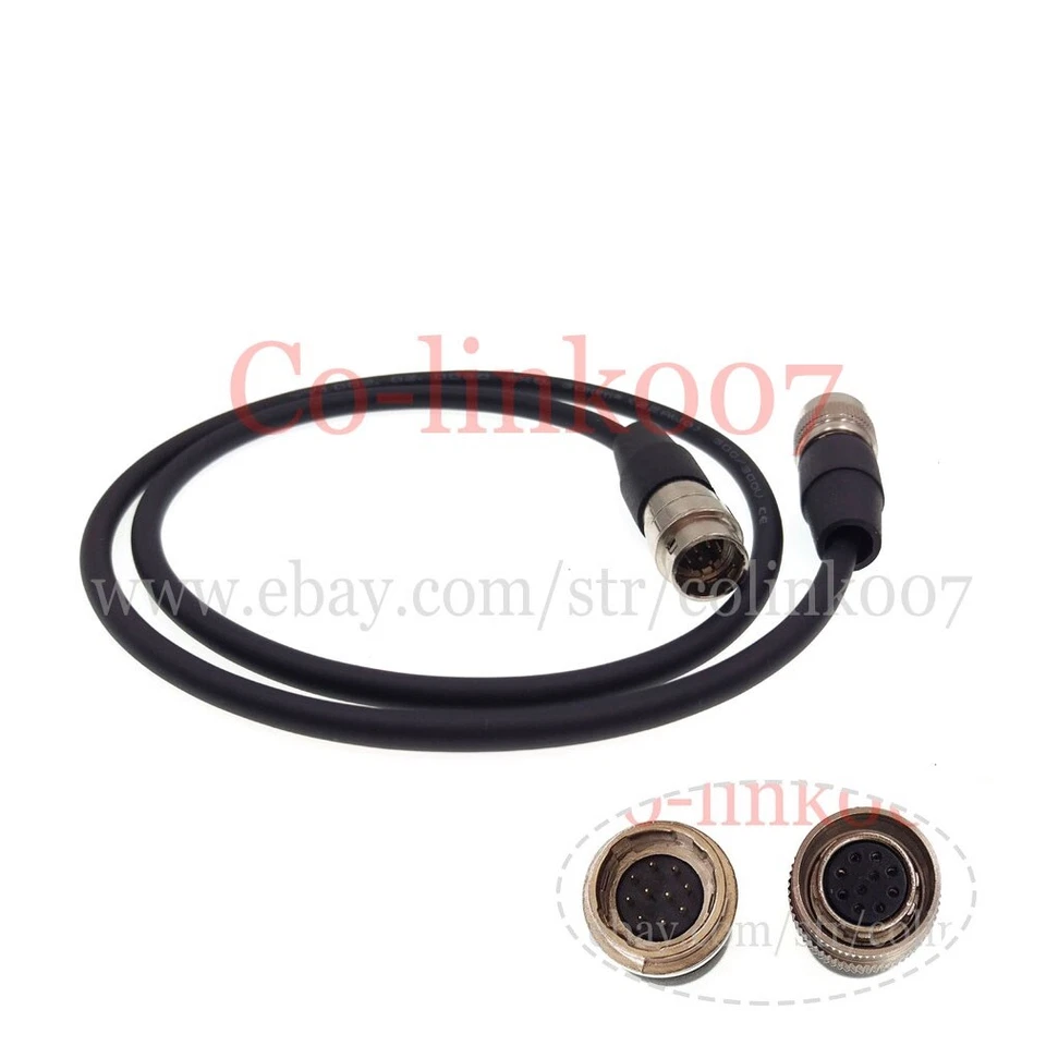 Panasonic RCP RC10 Remote Control EXTENSION Cable 10 Pin Hirose Male to Female - Image 3 of 4