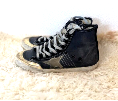 Golden Goose Sneakers FRANCY High Cut EU 35/ Italy Venezia Navy | eBay 