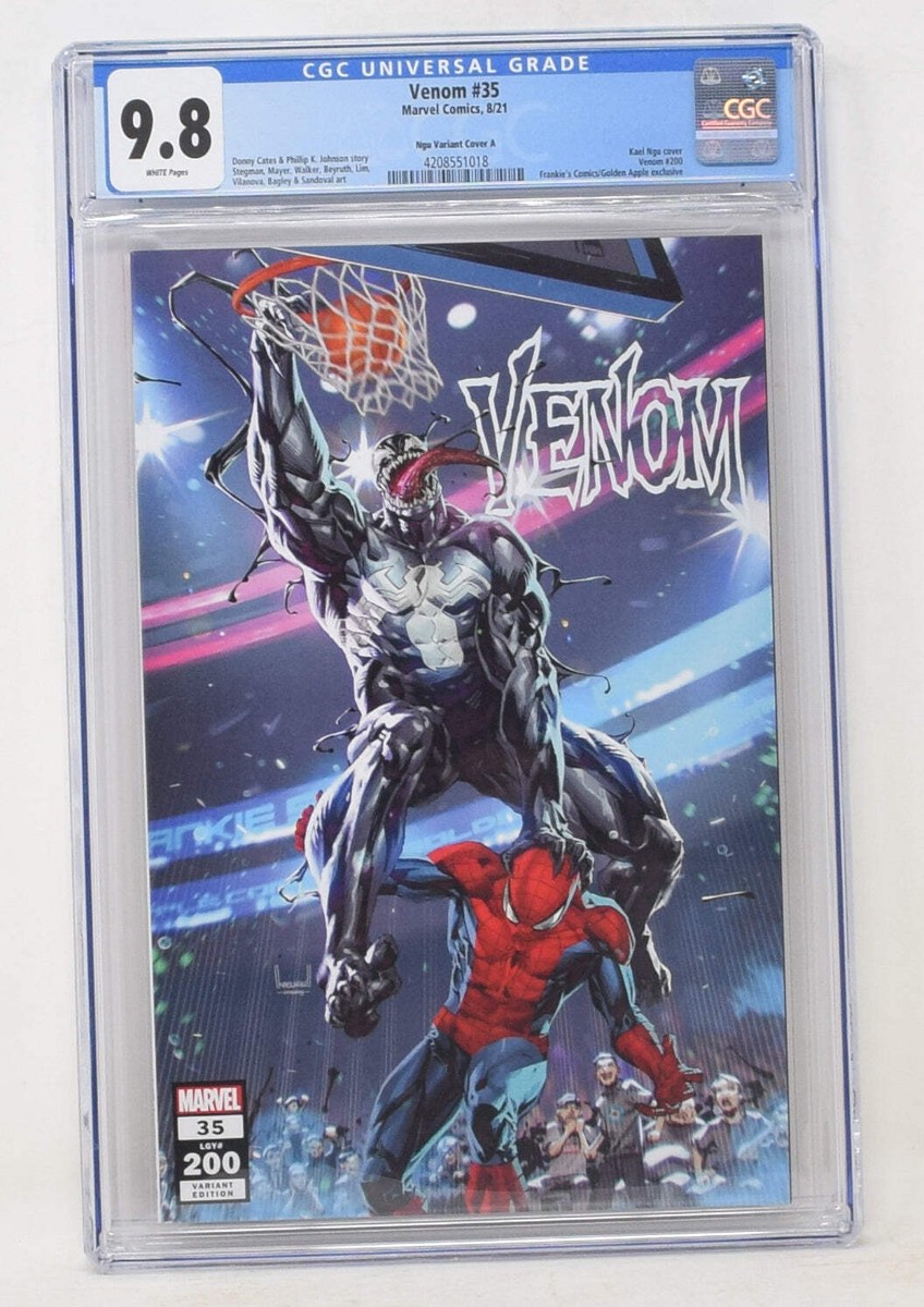 洋書 Venom #35 (#200) Venom 35 200 Marvel Kael Ngu Spider-Man Basketball Trade