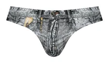 Mens Underwear: Male Power 486-286 Denim Bikini