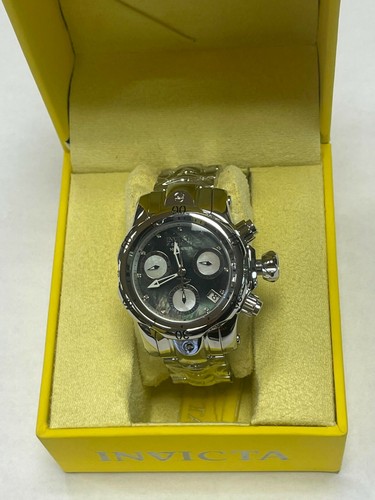 INVICTA Reserve 28618 Venom Watch Silver/Black DIAMOND-41.5mm Watch 1000M - Picture 6 of 11