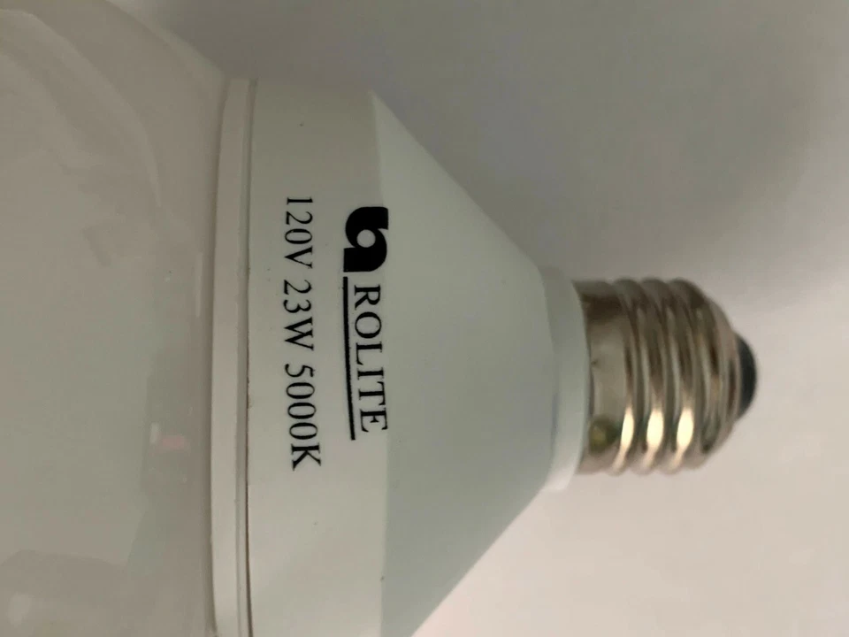 23W - 120V 5000K G30 Medium G30 Base (Daylight) (Acrylic) CFL Bulb (6 Pack) - Image 4 of 4