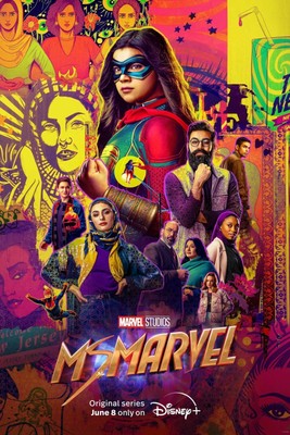Ms. Marvel 8x12 Metal Movie Poster Sign [A] Christopher Lambert