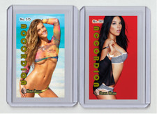 Nina Agdal rare MH Accordion #'d x/3 Tobacco card no. 575