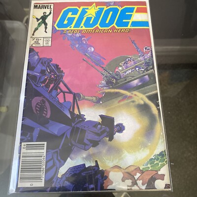 G. I. JOE Marvel Comic A Real American Hero No. 36 Jun 1985 Newstand Edition FN+