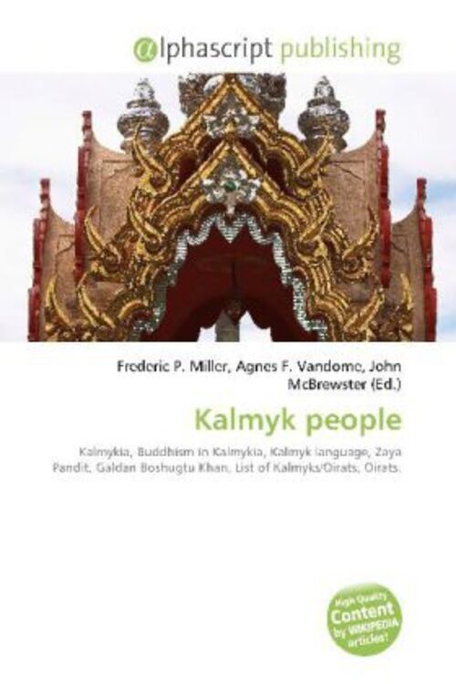 Frederic P. Miller (u. A.) | Kalmyk People | Taschenbuch | Englisch