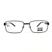 Boardroom Classics BC 8001 GUN Eyeglasses Frames Black Square Full Rim 55-17-145