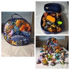 Skylanders Activision W/ Mixed Figures Lot Of 18 Figures Untested And Bag