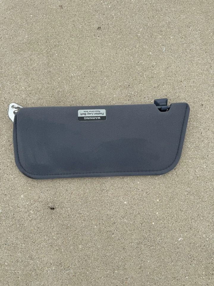 1990-1994 Ford Tempo Mercury Topaz Passenger Right Side Sun Visor Blue Cloth OEM — 第 2/4 张图片