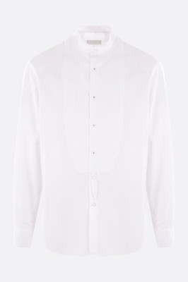 PRADA Poplin White Tuxedo Shirt New & Authentic