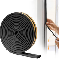 Dichtungsband Selbstklebend 6M 10Mm X 6Mm Schaumstoff Tuer Fenster Dichtung