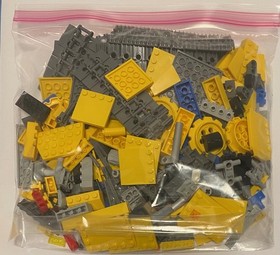 Lego 7685 Town City Construction Dozer Complete Pieces Missing Two stickers 2009