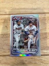 2026 Topps Chrome Chipper Jones Austin Riley Past To Present Atlanta Braves