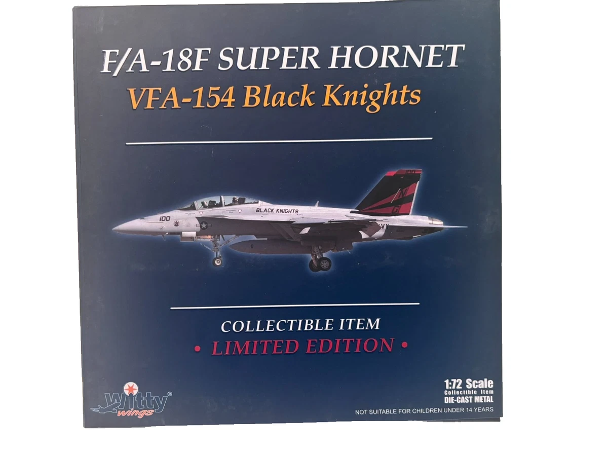 Witty Wings 1/72 (WTW72008-14) F/A-18F Super Hornet VFA-154 Black
