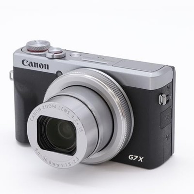 Canon PowerShot G7 X Mark III Digital Camera Silver English
