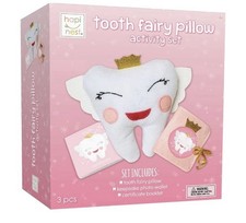Kids Tooth Fairy Pillow Kit 3 Piece Felt Cover Set Brand New In The Box