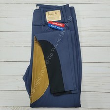 Tailored Sportsman Ladies Vintage Trophy Hunter Sock Bottom Breech Moody Blue