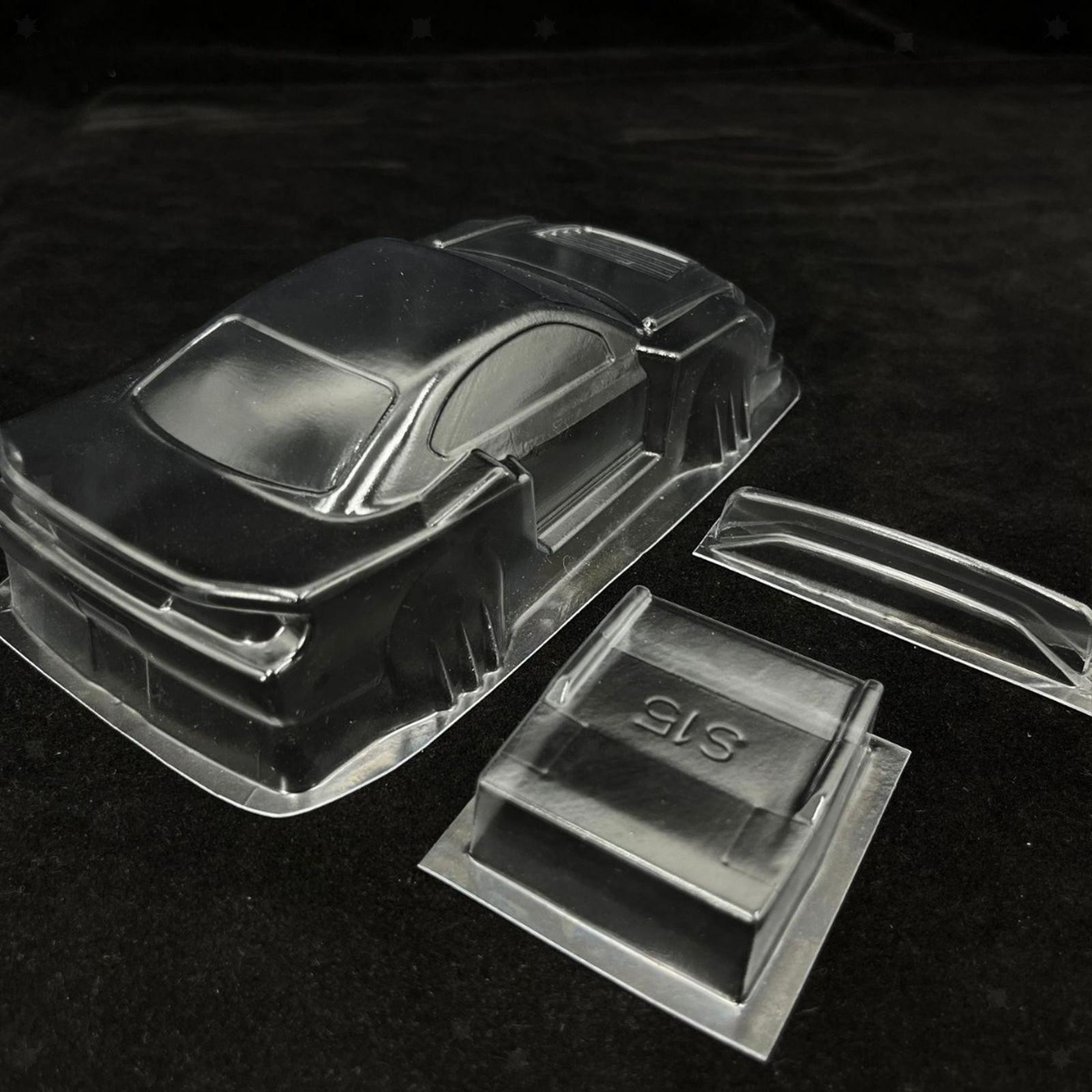 1/16 RC Drift Car Body Shell Modification Pats Unpainted Body Shell Housing