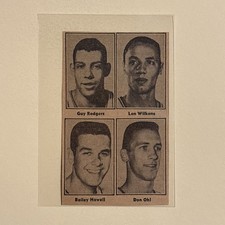 Lenny Wilkens Guy Rodgers Bailey Howell 1964 Sporting News Basketball Panel
