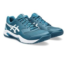 Image of Asics Gel Dedicate 8 Womens Trainers Ladies Asics Gel Court Tennis Shoes Blue