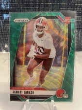 2024 Panini Prizm - Rookies Jamari Thrash #340 Green Wave Prizm (RC)