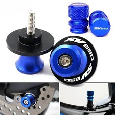 For SV650 1999-22 Motorcycle Rear Swing Arm Stand Screws Swingarm Spools Slider