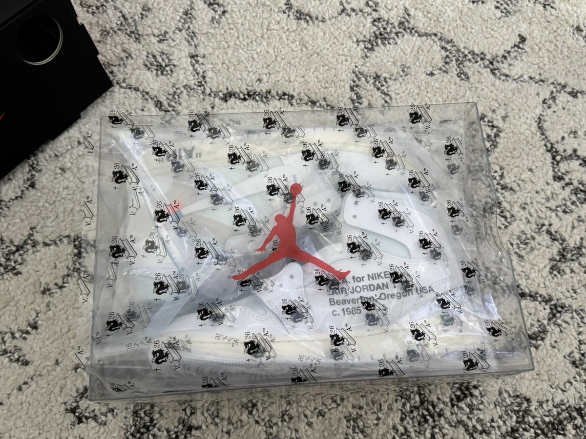 Nike Off-White Air Jordan 1 Retro High OG White AA3834-100 Men