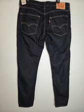 NWT Levi's 512 36x32 Dark Wash Men's Slim Taper Blue Jeans
