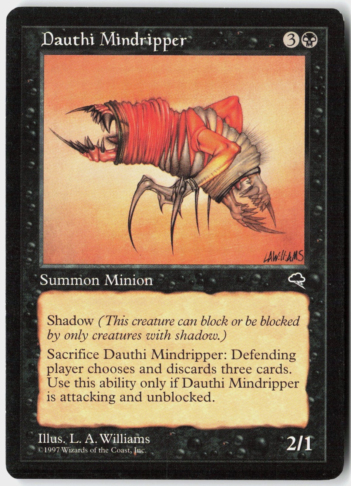 Magic - Dauthi Mindripper Tempest [TMP - 125] NM Uncommon