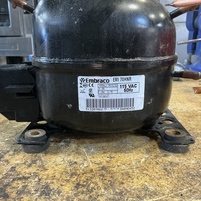 Embraco EMI70HNR Replacement Refrigeration Compressor 1/3 HP No Start Component