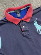 Polo Ralph Lauren Youth XL 18-20 Big Pony Polo Shirt Multicolor School
