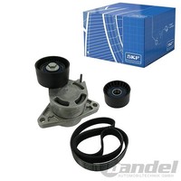 Skf KEILRIPPENRIEMEN-SATZ 6PK1148 Passend FüR Opel Movano Vivaro Renault Master