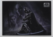 2021 Topps Chrome Star Wars Galaxy Refractor Jerry Vanderstelt Darth Vader 18hh