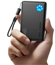 INIU 10000mAh 45W USB C Power Bank Fast Charger for iPhone Samsung iPad