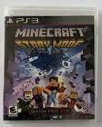 Minecraft: Story Mode Season Pass Disc (Sony PlayStation 3, 2015) PS3 *TESTED*