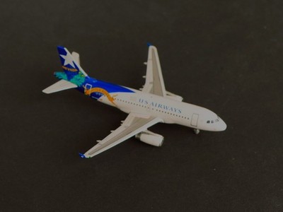 Flugzeug Modell 1:400 GeminiJets Airbus A319-100 US Airways OVP