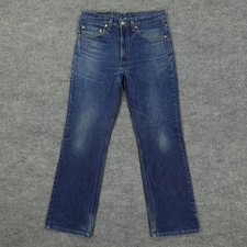 Vintage Levis 517 Mens Jeans Slim Bootcut USA Y2K Faded 32x31