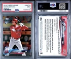 PSA 9 2018 Topps Chrome Update SHOHEI OHTANI Rookie Debut RC #HMT32