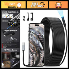 50FT USB-C Borescope Inspection Camera, Waterproof Endoscope for iPhone  Androi